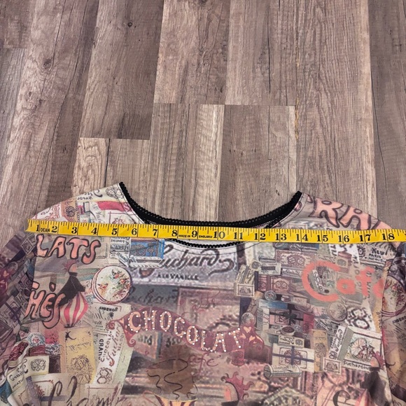 Cactus Multicolor Graphic Top - Picture 5 of 6